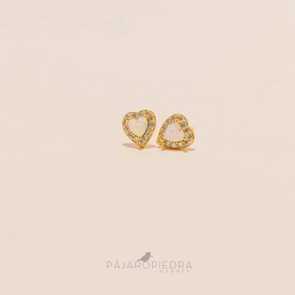 Aretes Heart