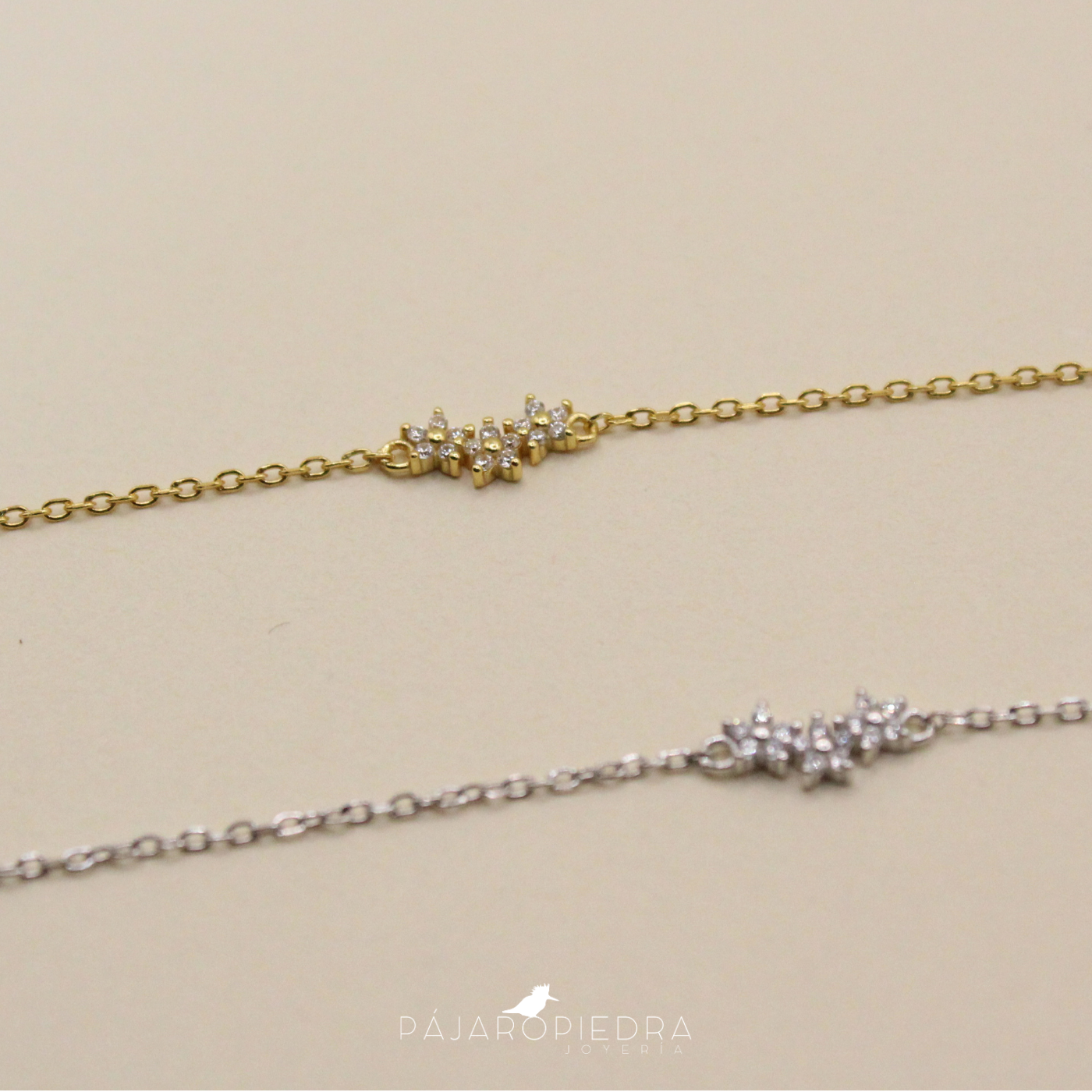 Pulsera Tres Flores