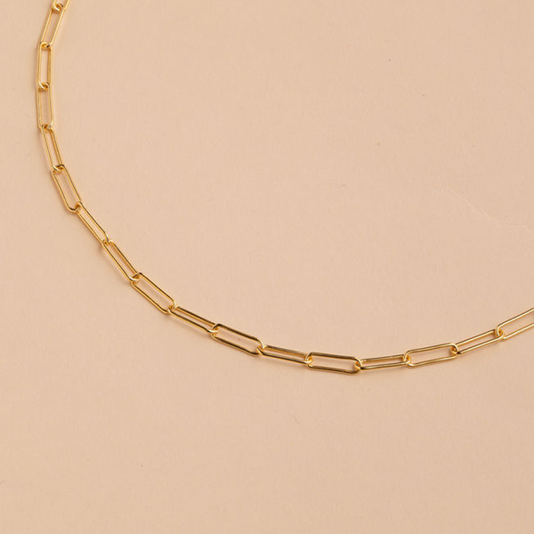 Cadena Collar Paper Clip (Fine Jewelry)