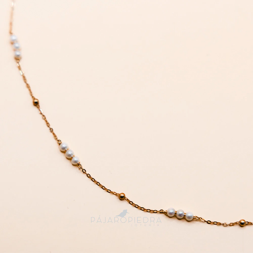 Collar Cadena Perlas · Fine Collection