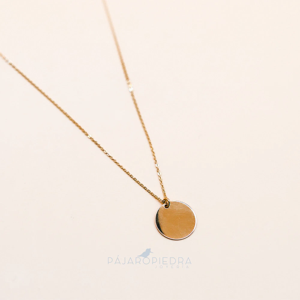 Collar Dije Disco · Fine Collection