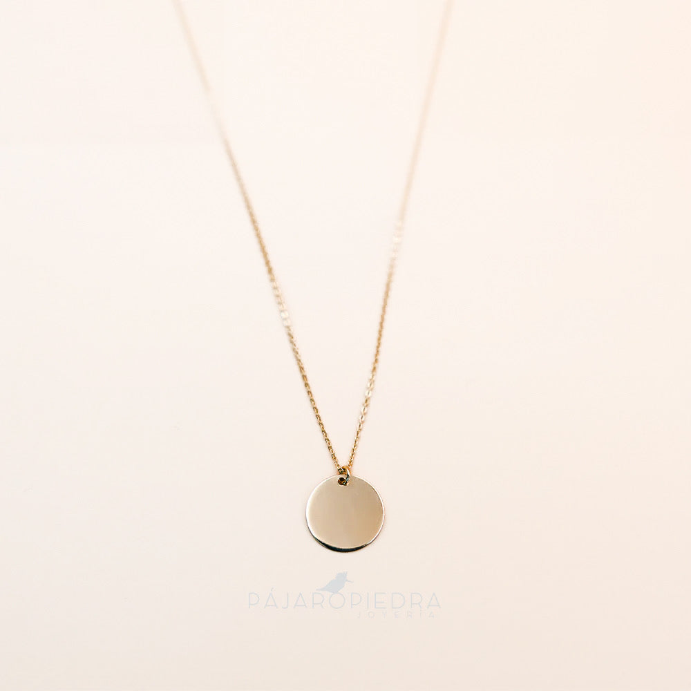 Collar Dije Disco · Fine Collection