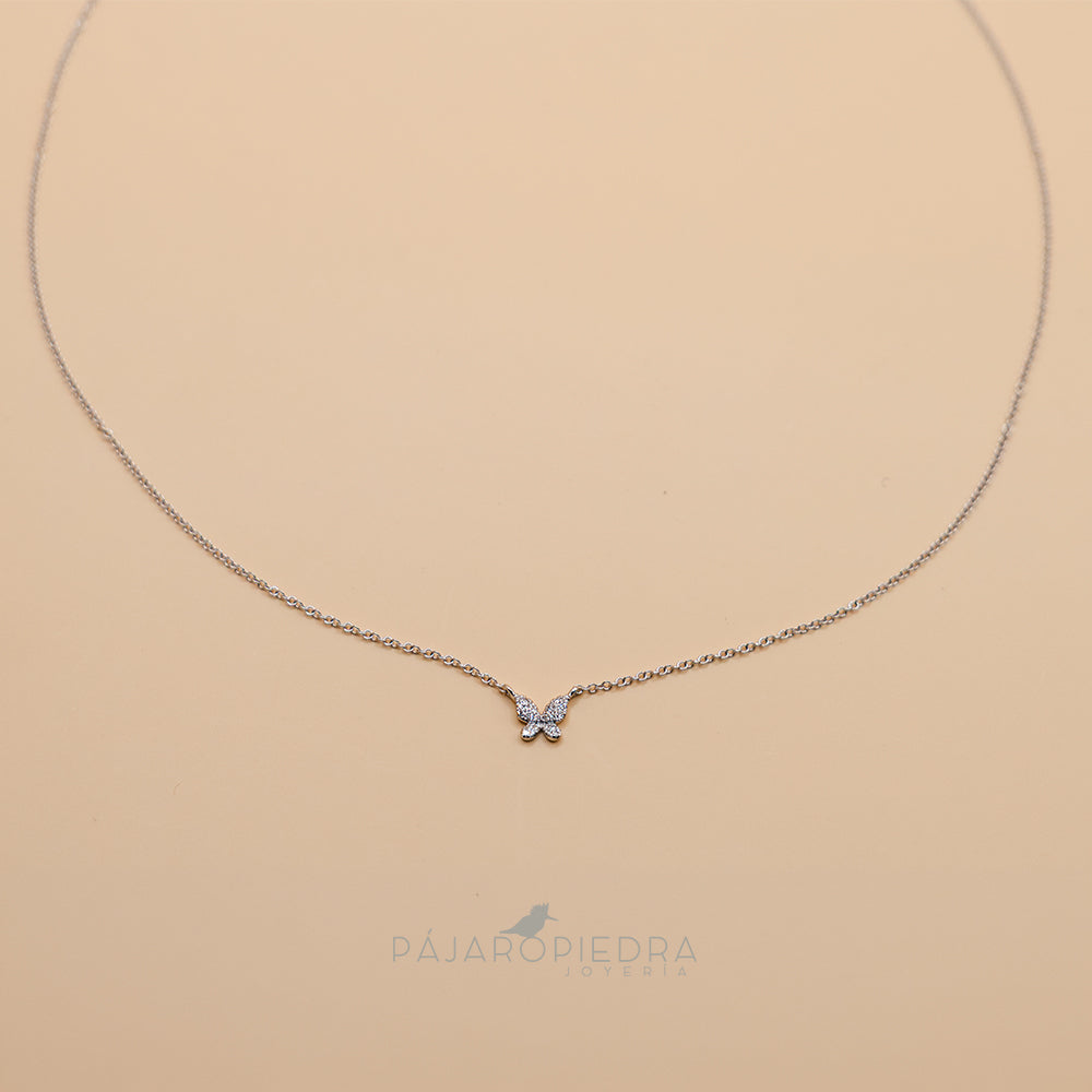 Collar Mariposa (Fine Collection)