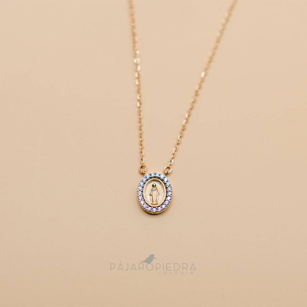 Collar Virgen Milagrosa · Fine Collection