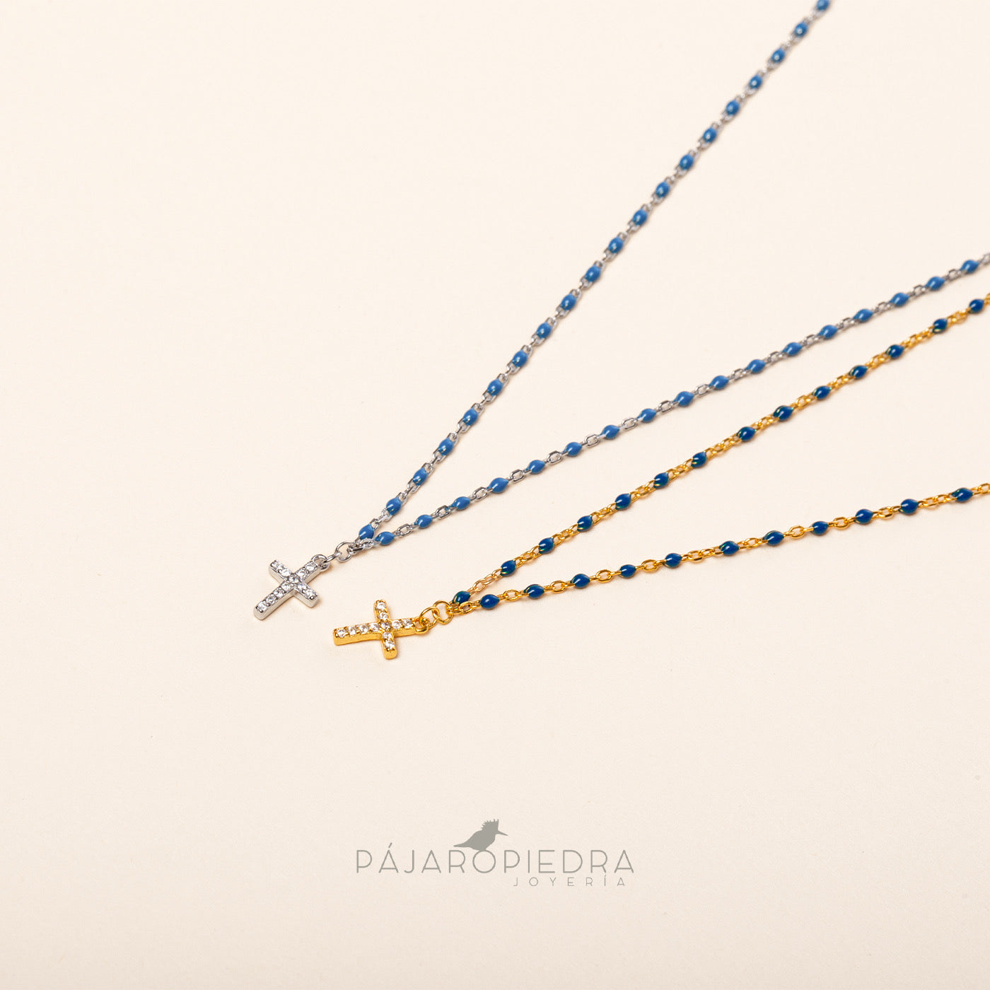 Collar Cruz Piedras
