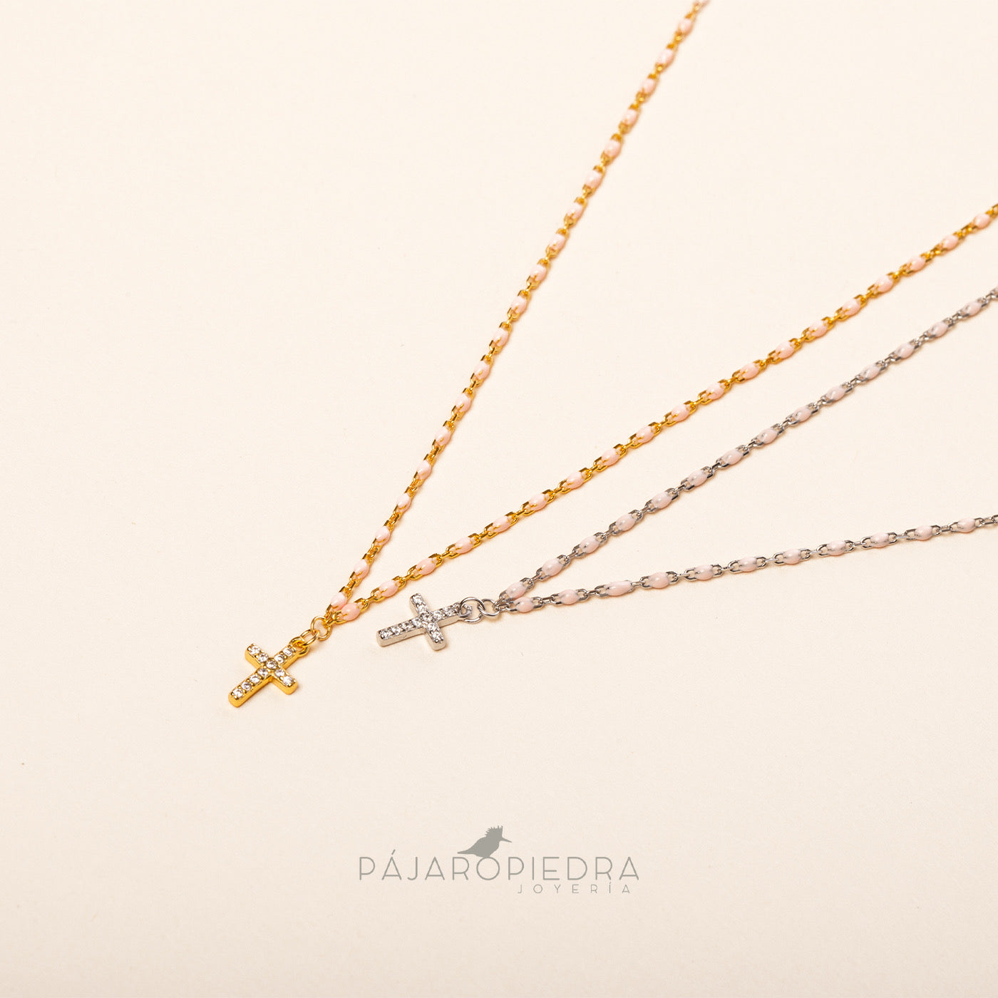 Collar Cruz Piedras