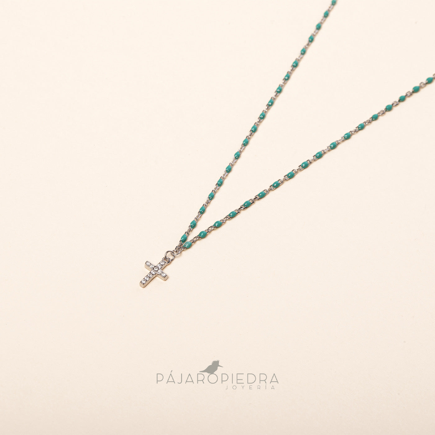Collar Cruz Piedras