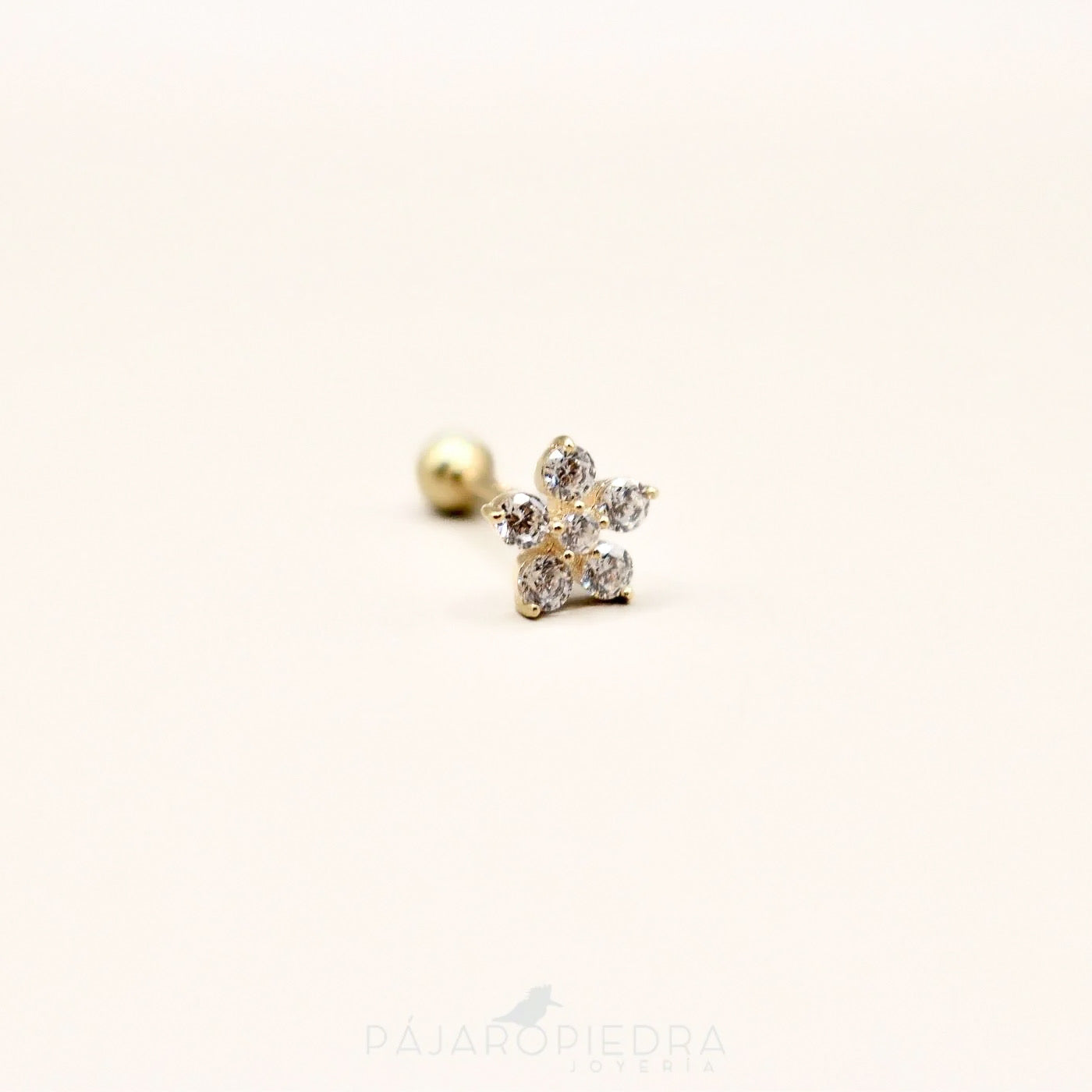 Piercing 14K Flor de Mar · Fine Collection