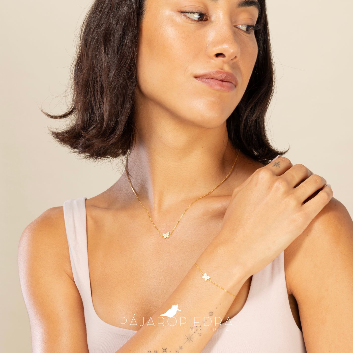 Collar Mariposa