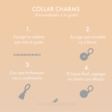 Collar Charms Dorado - Cadena Clásica ¡Personalízalo!