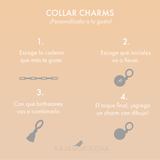 Collar Charms Dorado - Cadena Clip ¡Personalízalo!