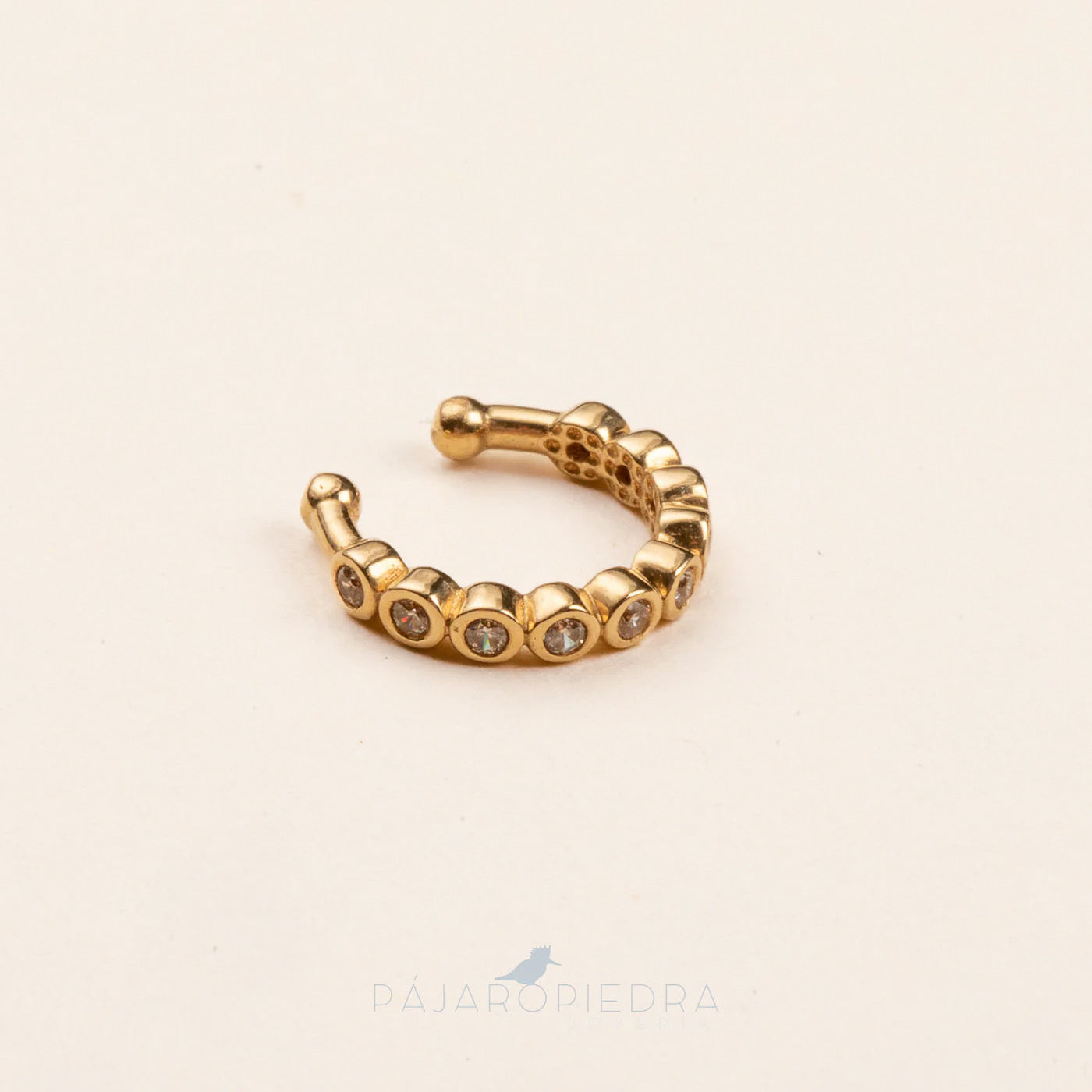 Ear Cuff Dots Oro · Fine Collection