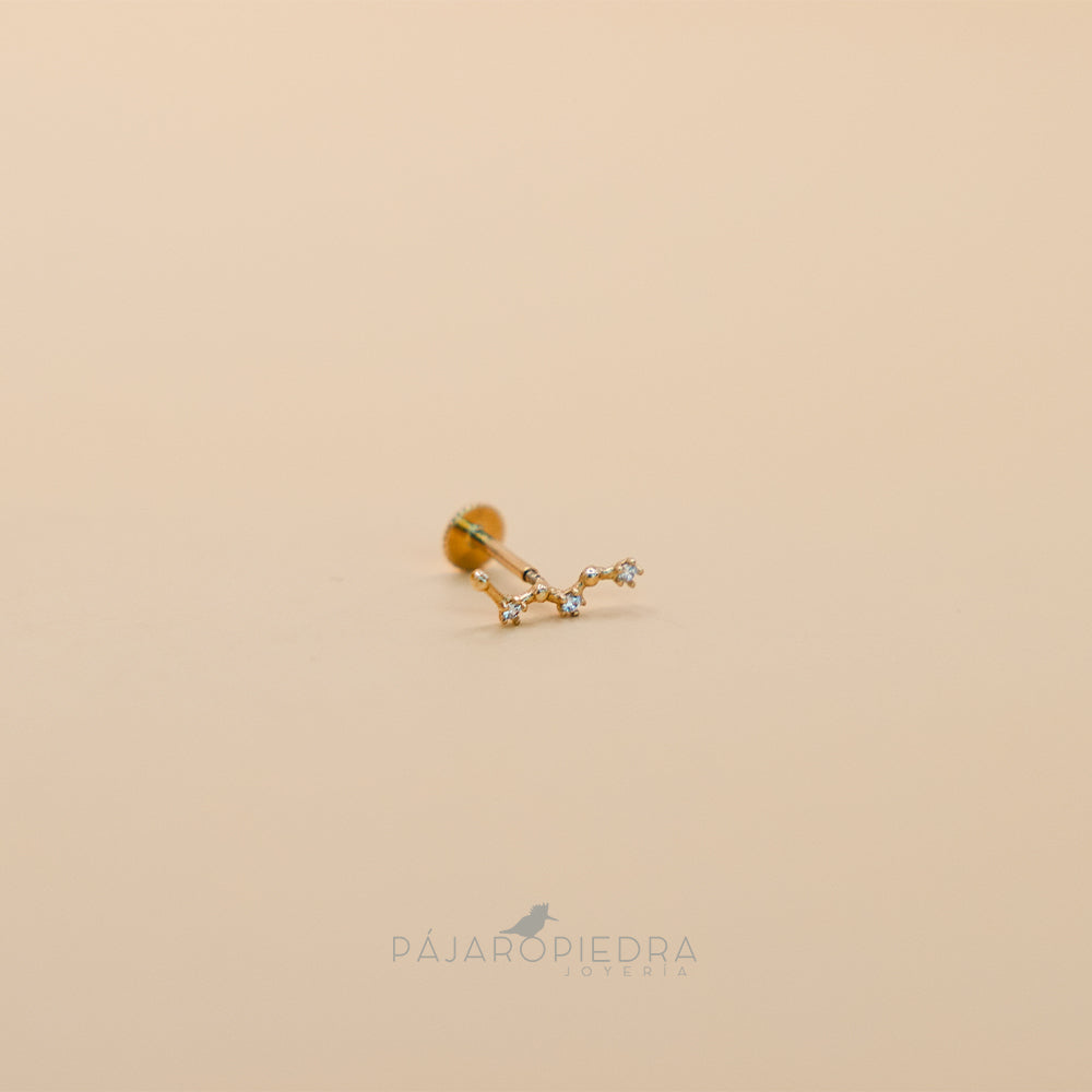Piercing 14K Constelación (Fine Collection)