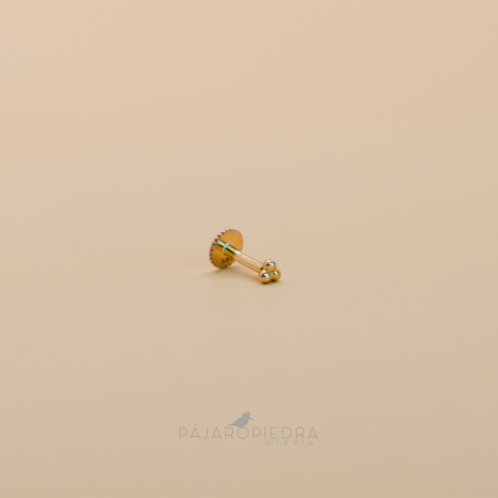 Piercing 14K Lía III (Fine Collection)