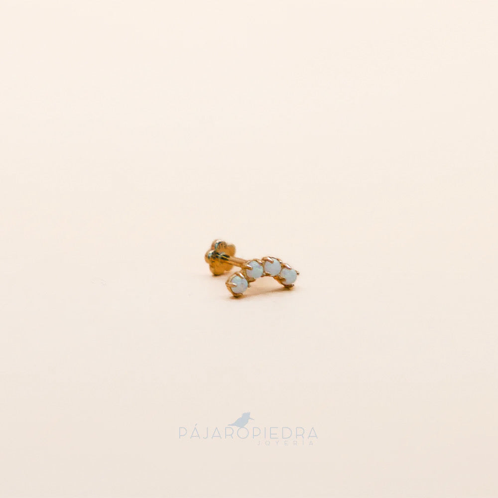 Piercing 14K Ópalo · Fine Collection