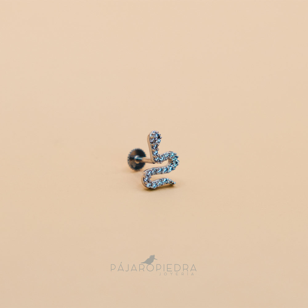 Piercing 14K Serpiente (Fine Collection)