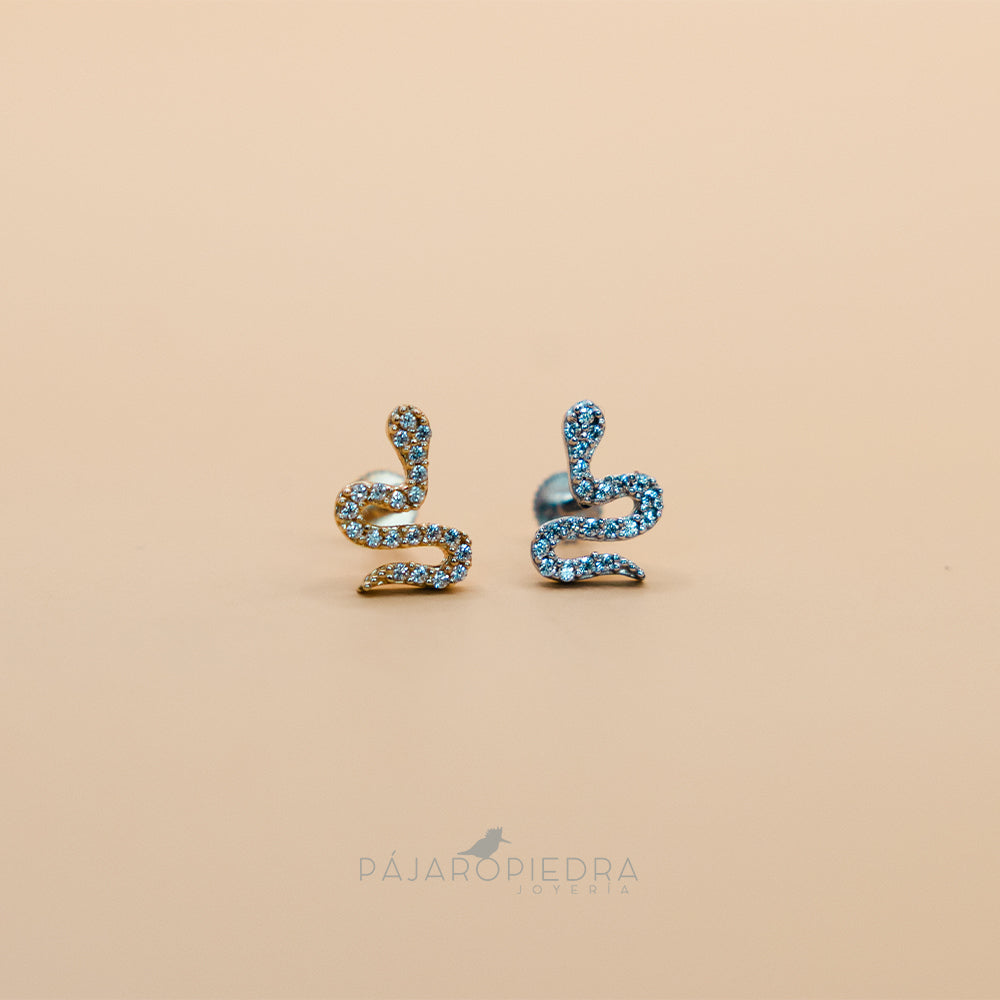 Piercing 14K Serpiente (Fine Collection)