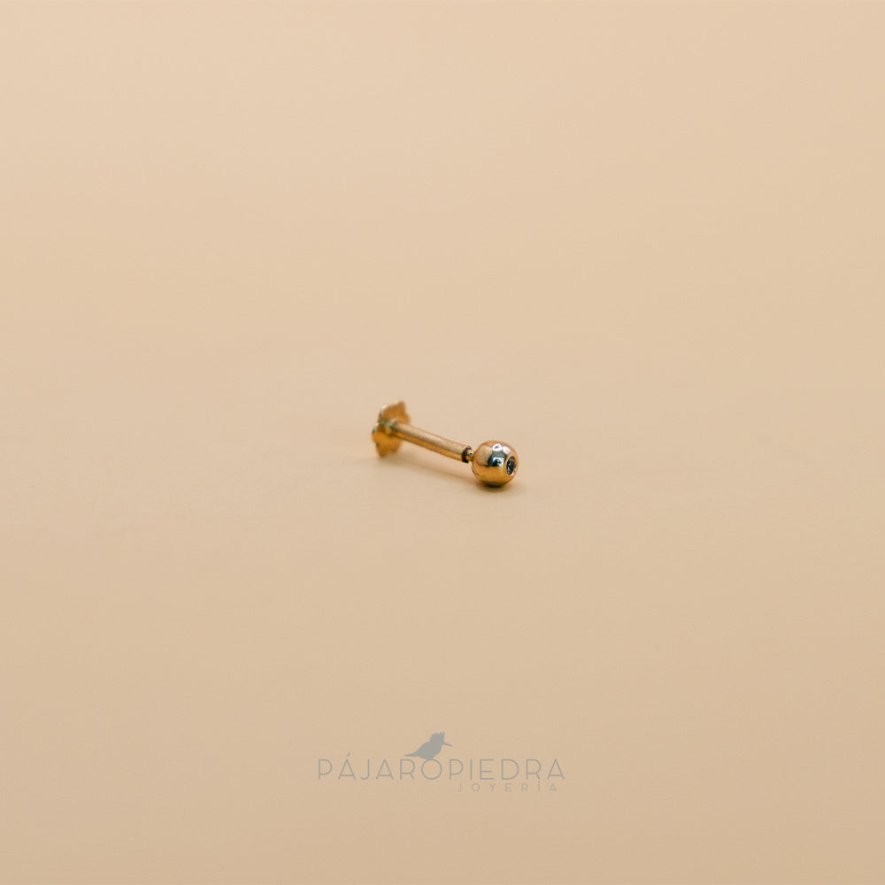 Piercing 14K Zirconia (Fine Collection)