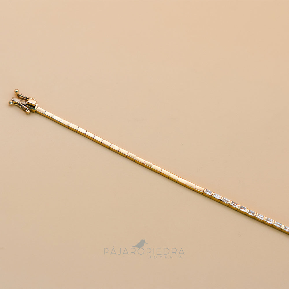 Pulsera Baguette (Fine Collection)