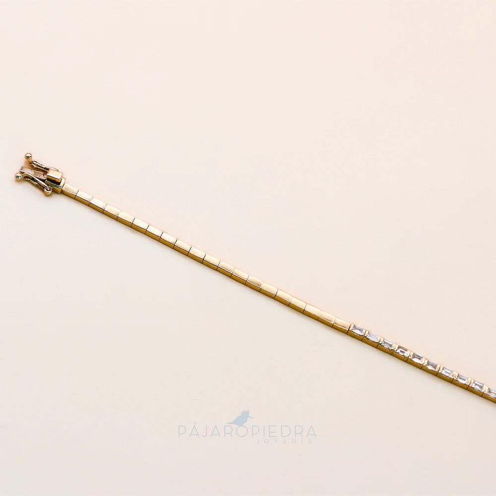 Pulsera Baguette · Fine Collection