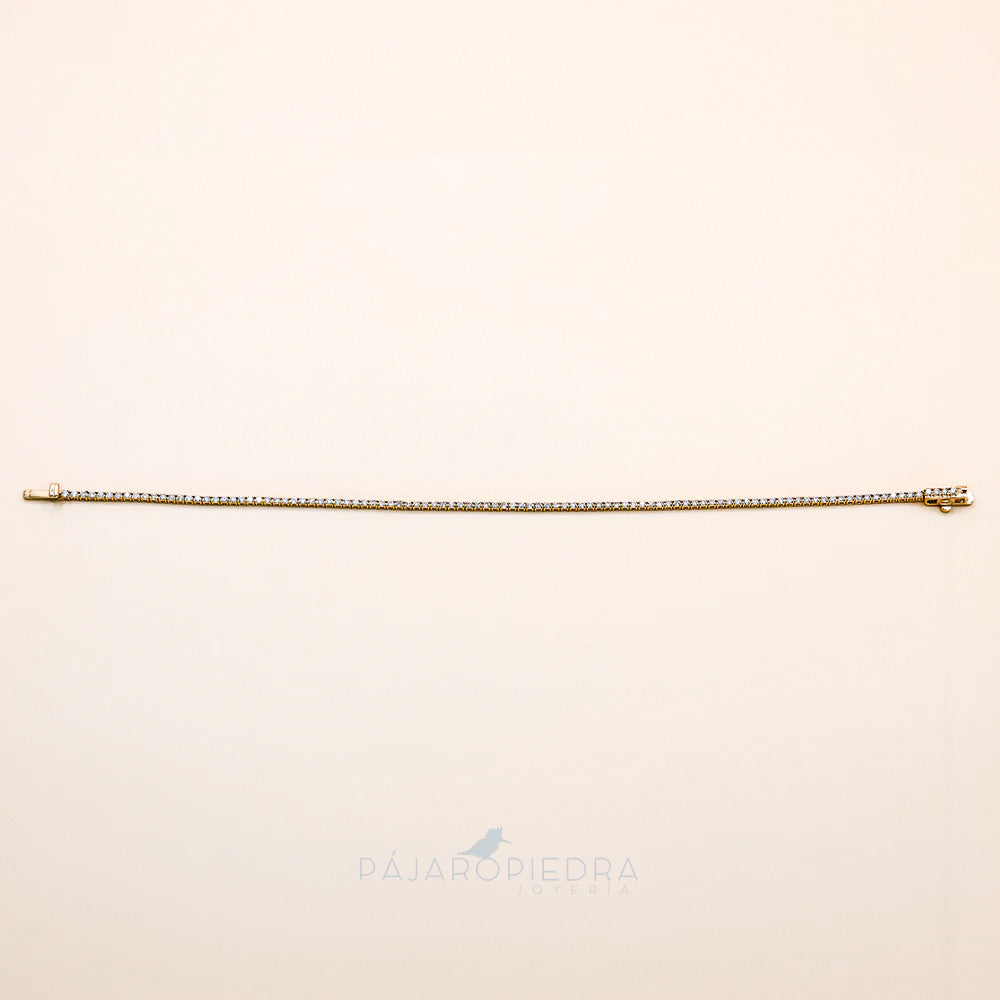Pulsera Tennis 1ct · Fine Collection