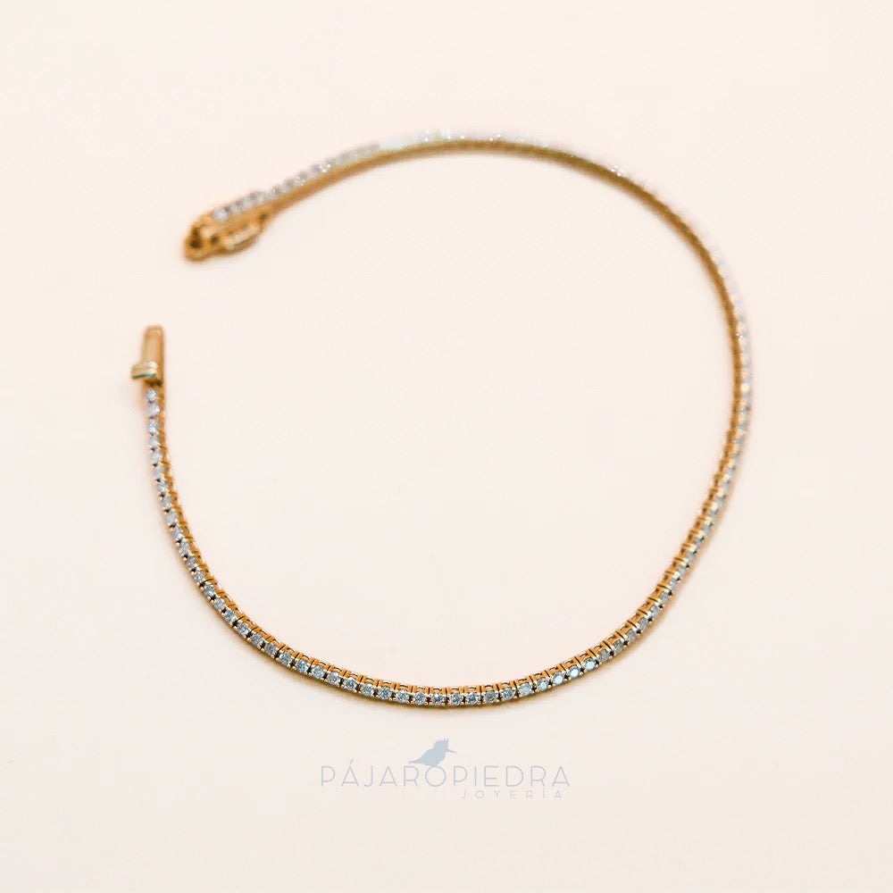 Pulsera Tennis 1ct · Fine Collection