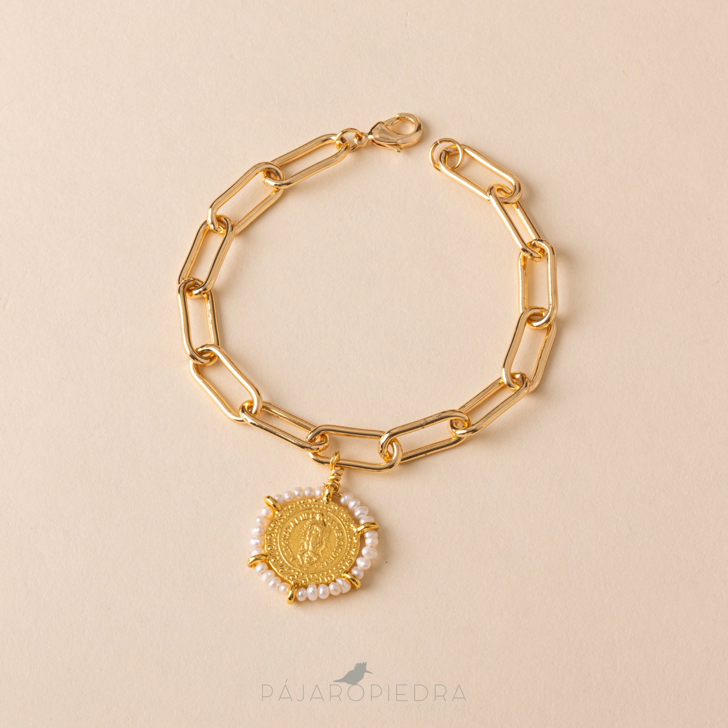 Pulsera Guadalupe Perlas