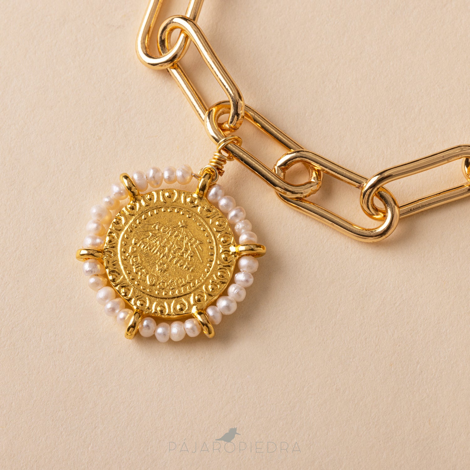 Pulsera Guadalupe Perlas