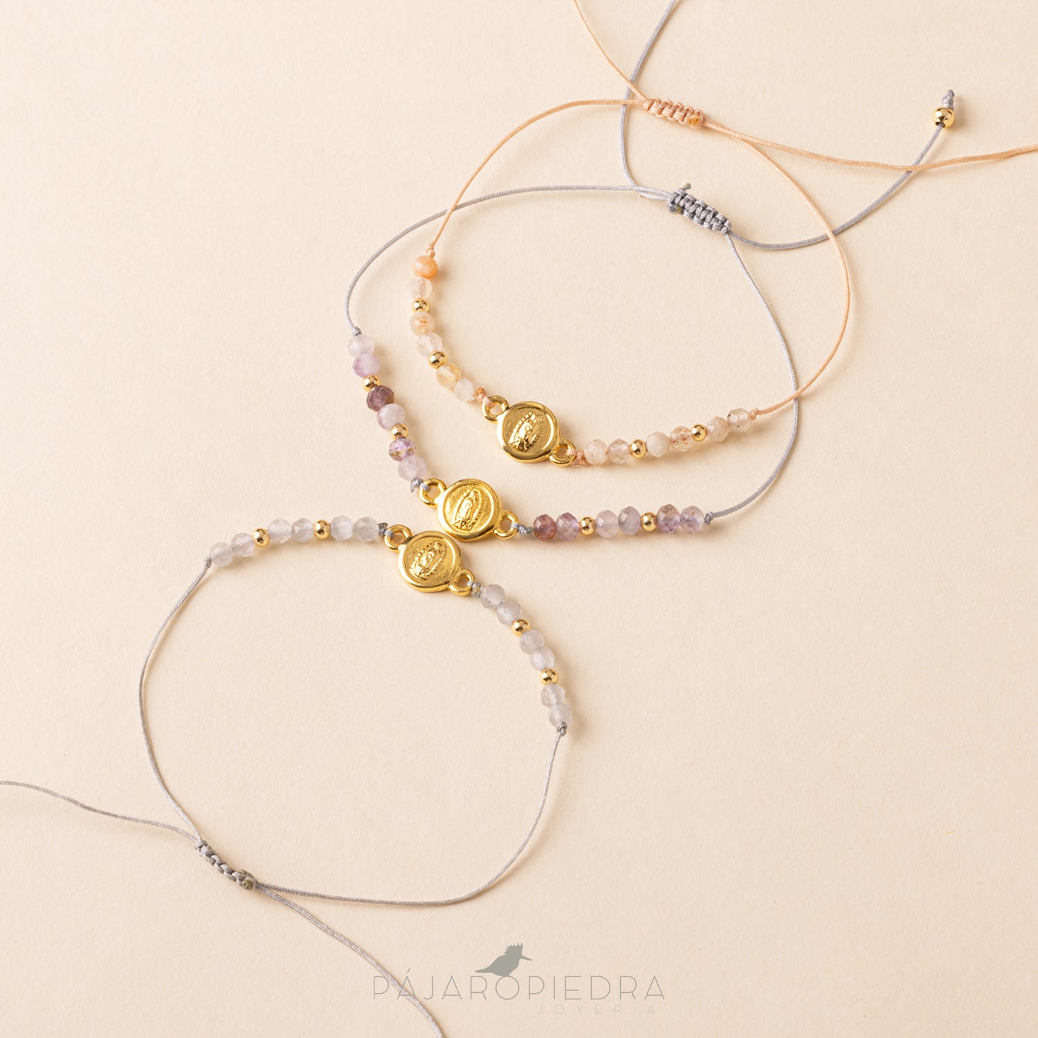 Pulsera cristalitos Virgen