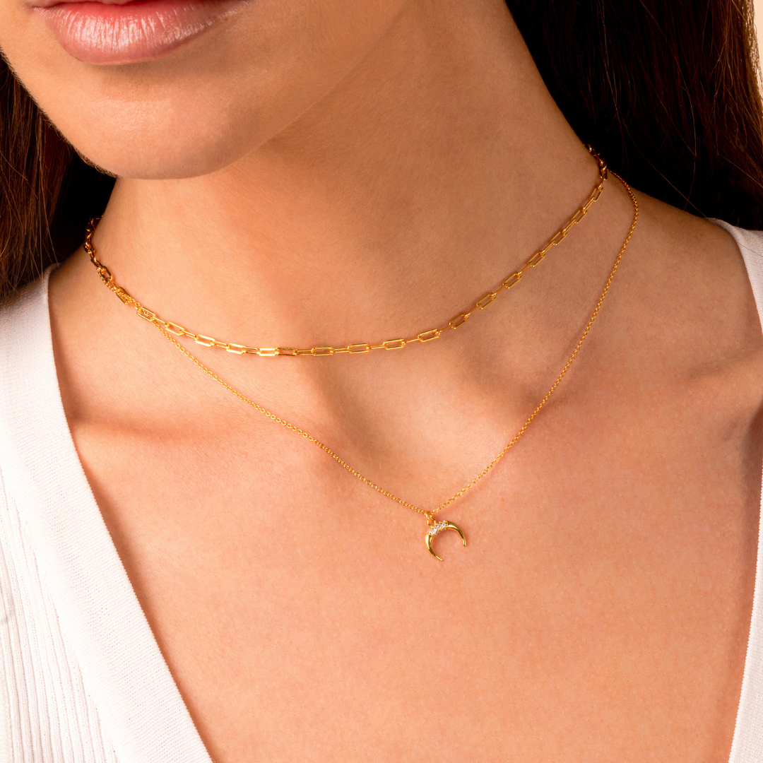 Collar Cuerno mini