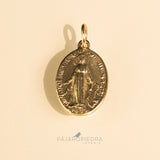Medalla Virgen milagrosa ovalada  (Fine Jewelry)