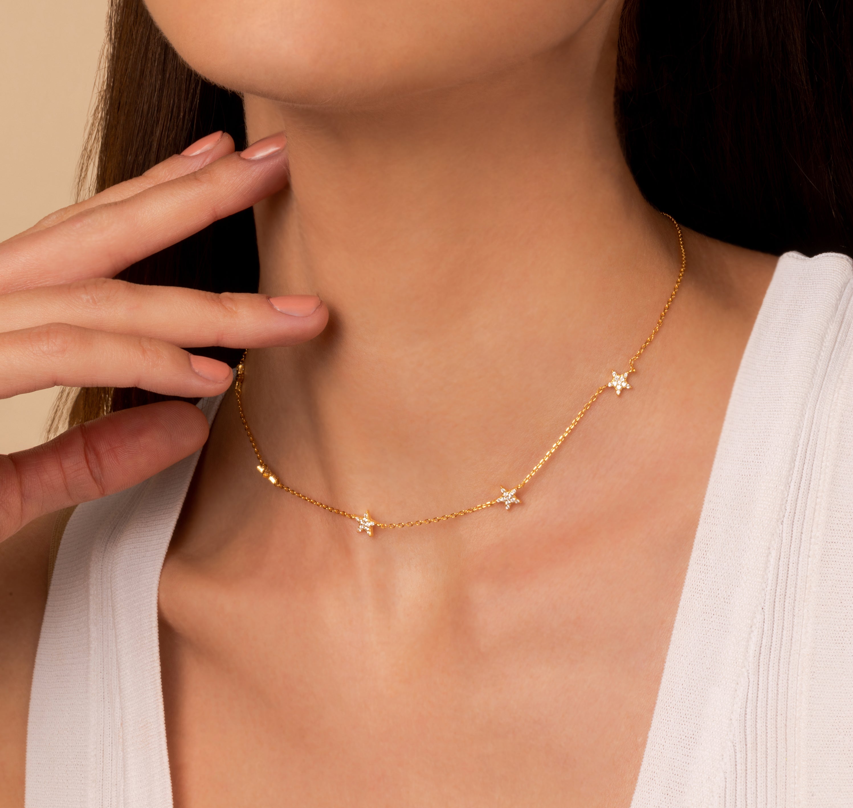 Choker estrellas
