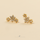 Aretes 3 Flores