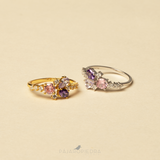 Anillo Flor Lila