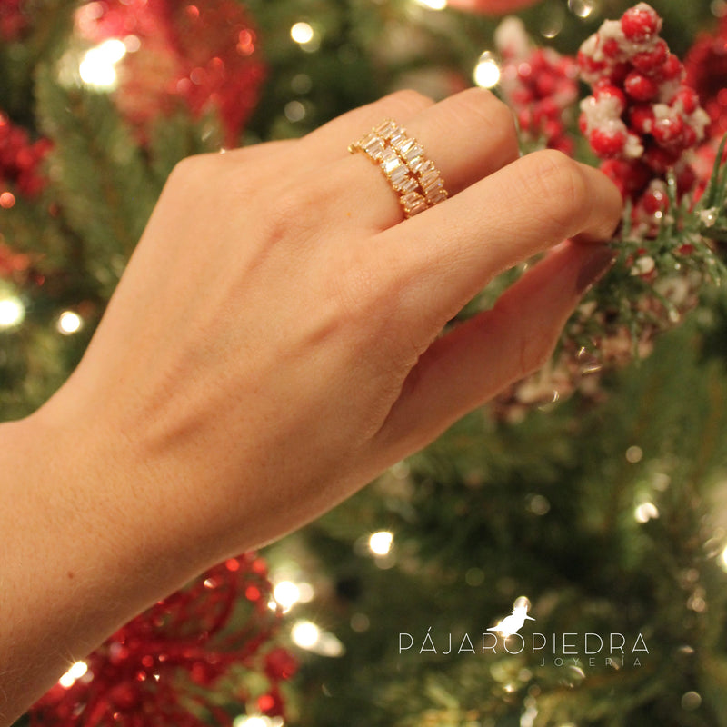 Anillo Baguette