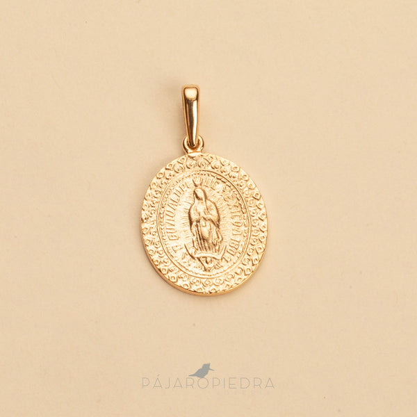 Medalla Virgen Ovalada oro (Fine Jewelry)