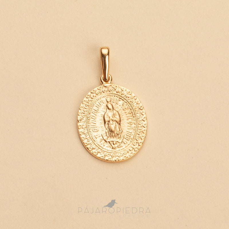 Medalla Virgen Ovalada oro (Fine Jewelry)