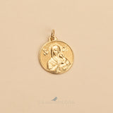 Medalla Virgen del Carmen  (Fine Jewelry)