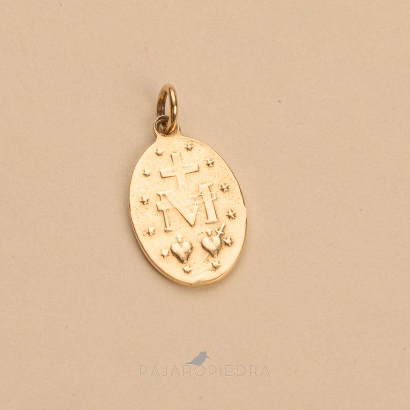 Medalla Virgen milagrosa ovalada  (Fine Jewelry)