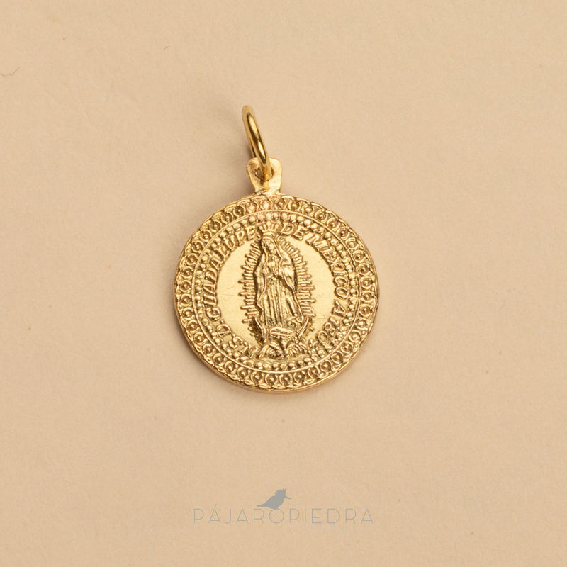 Medalla Virgen Redonda (Fine Jewelry)