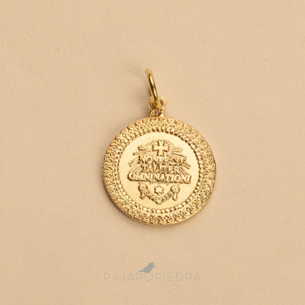 Medalla Virgen Redonda (Fine Jewelry)