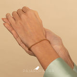 Pulsera Bolitas Oro Rosa (Fine Jewerly)