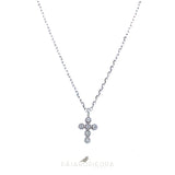 Collar Cruz Bolitas