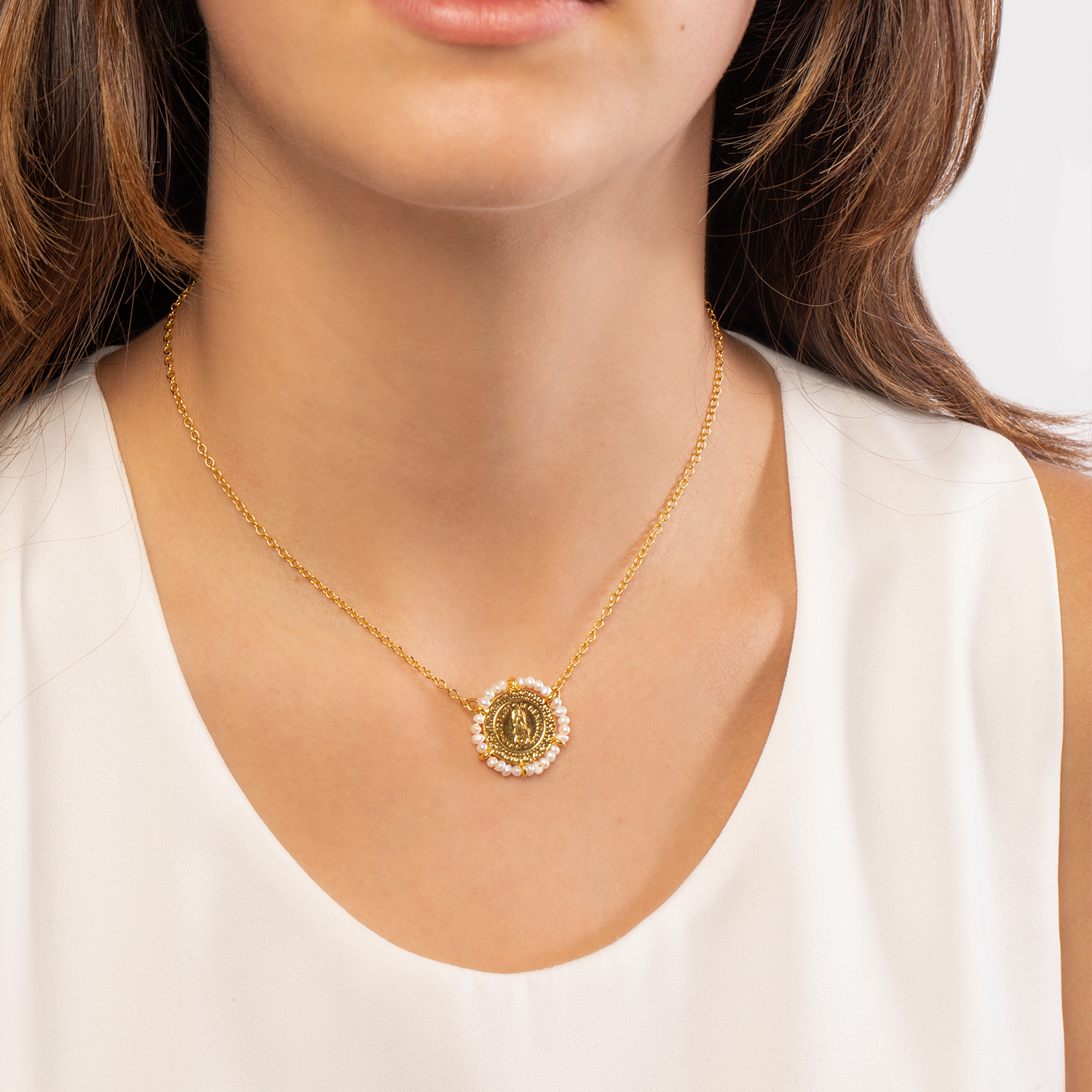 Collar Virgen Guadalupe
