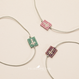 Pulsera Cruz Tejida