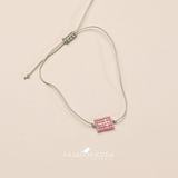 Pulsera Cruz Tejida