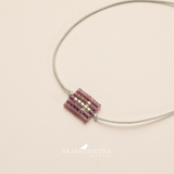Pulsera Cruz Tejida